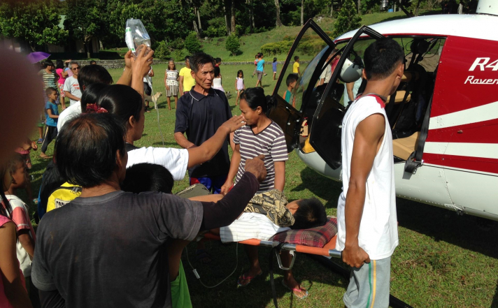 Providing medical evacuation